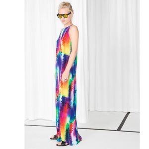 & Other Stories Rainbow Maxi Dress